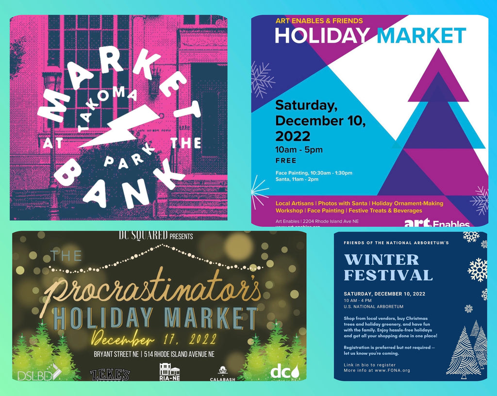HOLIDAY POP-UP MARKET - 2022 LINEUP