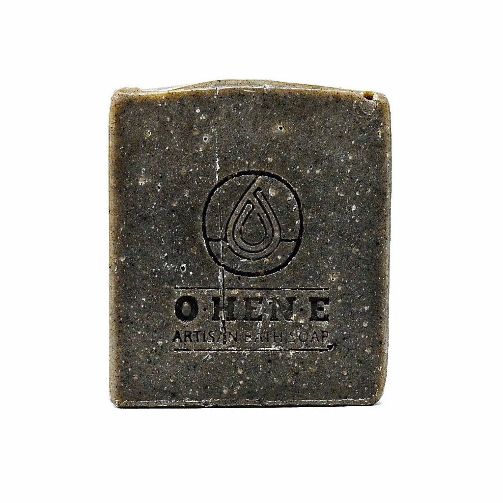 Handmade African black soap made with a 100% plant-based of oils, activated charcoal, aloe and oatmeal. This soap will detoxify your skin surface thereby prevent acne breakouts. This soap also gently exfoliates the skin surface and can be used to shampoo hair.