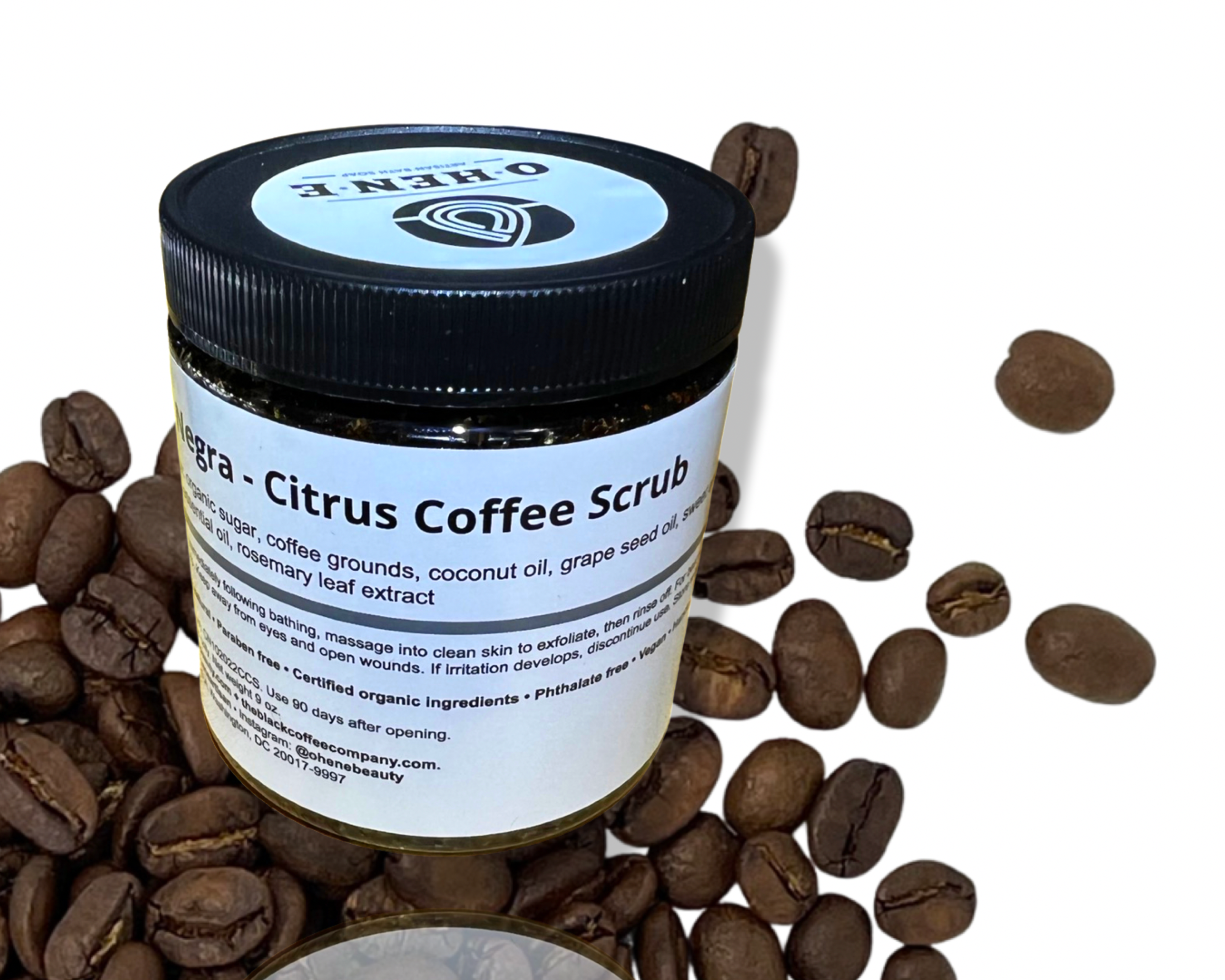 Café Negra - Citrus Coffee Scrub